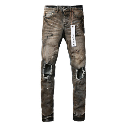 PURPLE  Fashion Jeans 9031