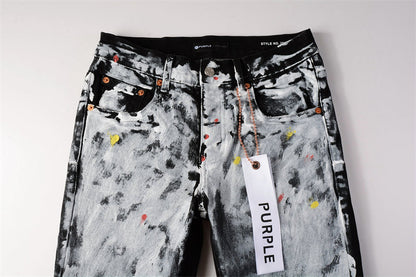 PURPLE  Fashion Jeans 9020