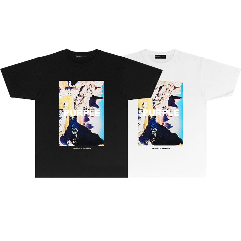 PURPLE  fashion T-shirt