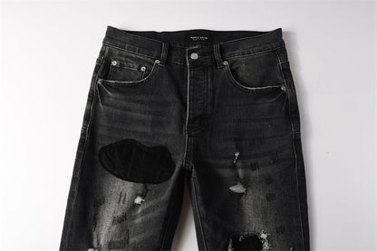 PURPLE  Fashion Jeans 9135