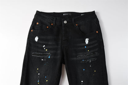 PURPLE  Fashion Jeans 9121
