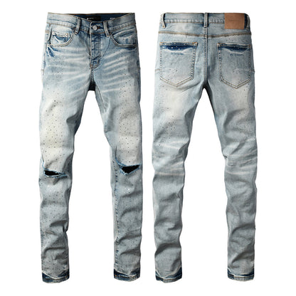 PURPLE  Fashion Jeans 9119