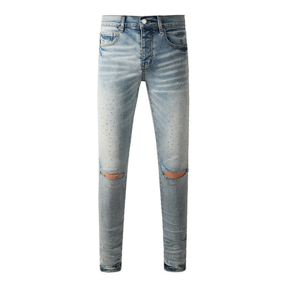 PURPLE  Fashion Jeans 9119