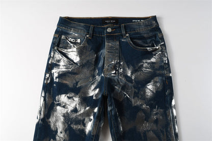 PURPLE  Fashion Jeans 9134