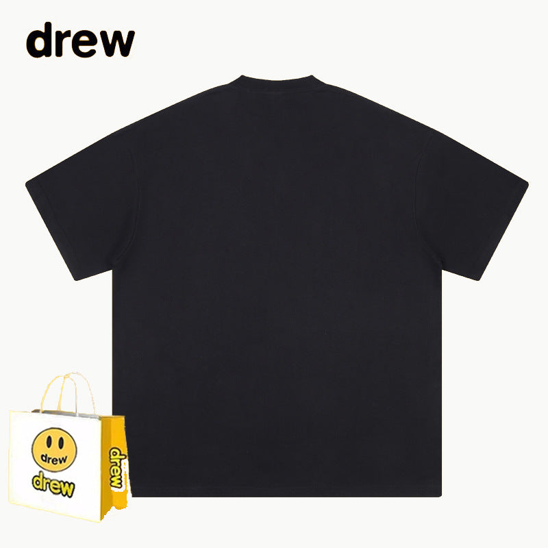 Drew T-shirts Loose Heavy Bieber