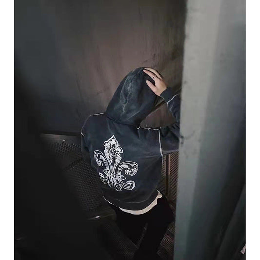 Askyurself Hoodie Autumn and Winter Printing Hoodie Sweater Coat
