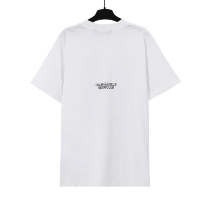 Palm Angels T-shirt Angel Alphabet Slogan Short Palm Sleeve T-shirt