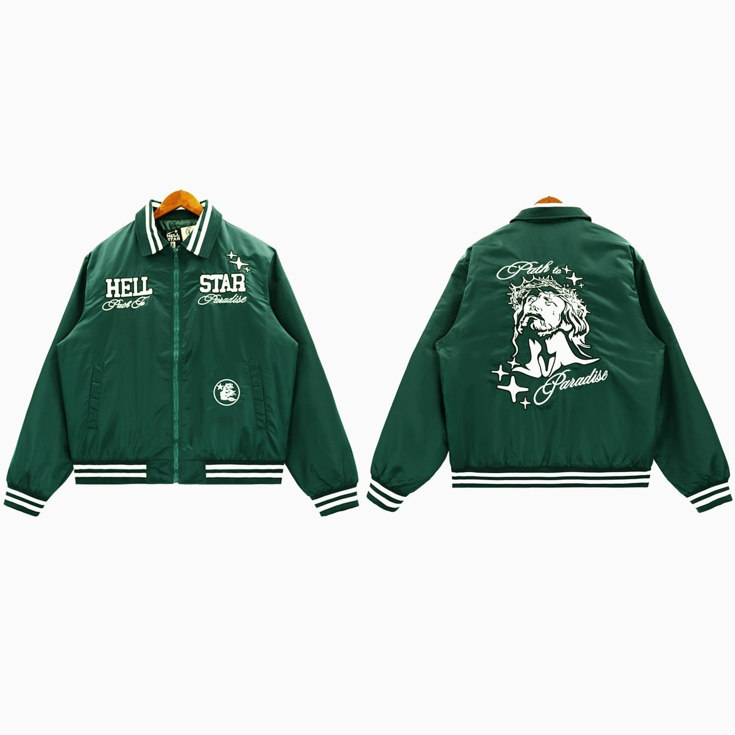 Hellstar Jackets HELLSTAR PATH TO PARADISE BOMBER JACKET