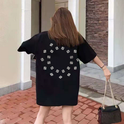 Askyurself T-shirts Short Sleeve Men and Women Couple T-shirt Half